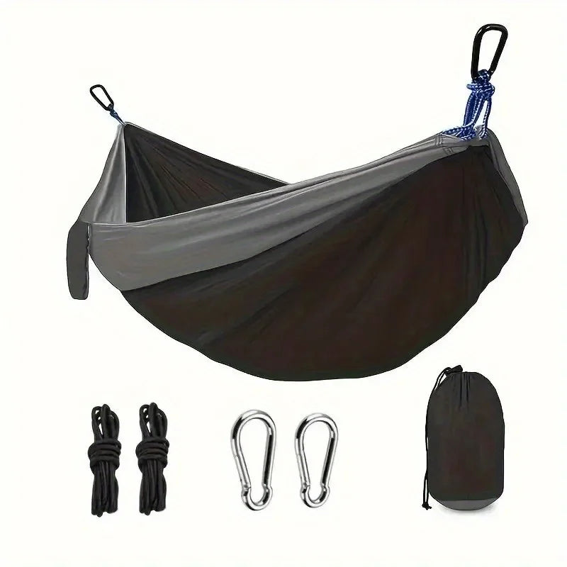 Ultralight Travel Hammock 661.39lbs Capacity Breathable Quick Dry with 2 Carabiners 2 Straps for Indoor Outdoor Camping