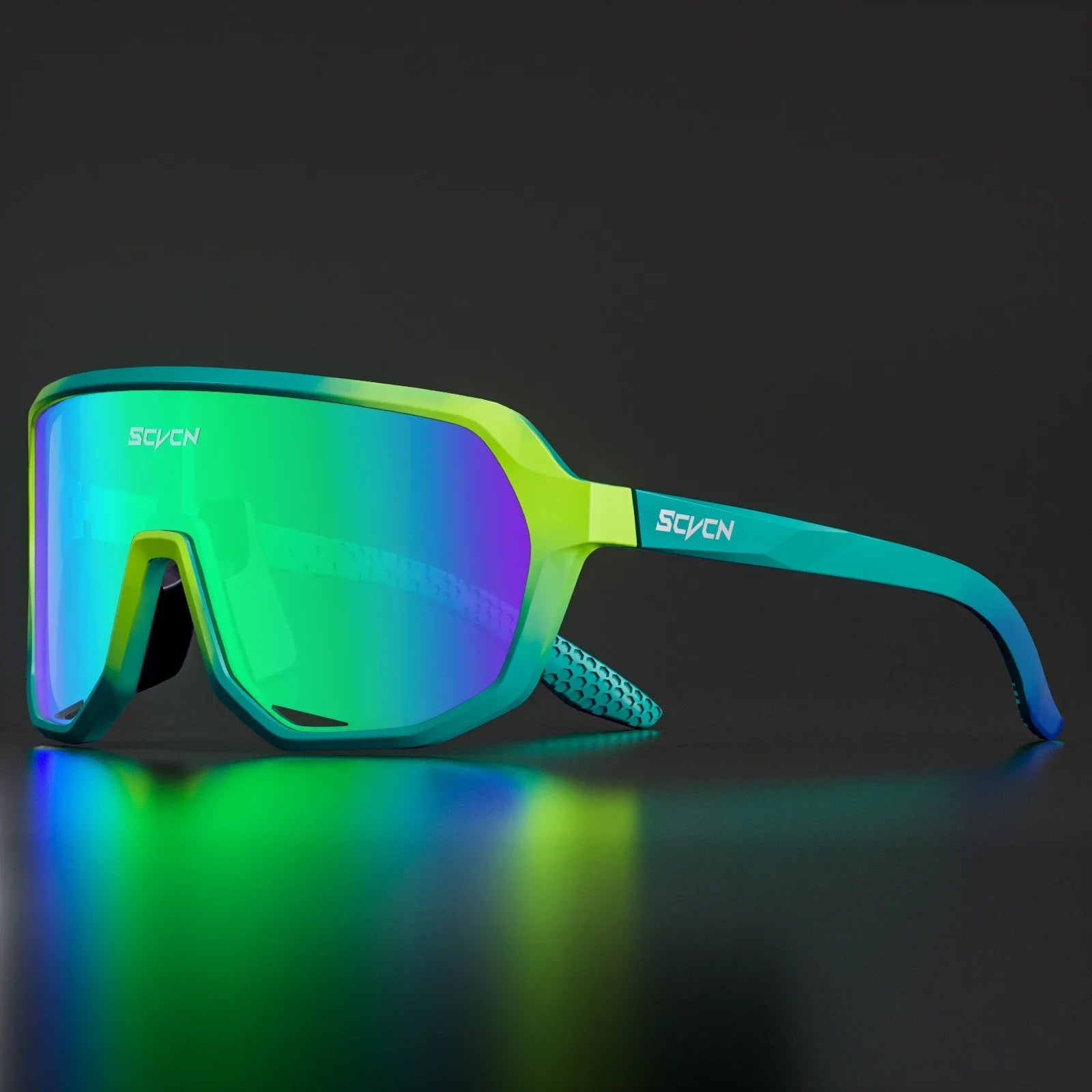 Scvcn Photochromic Sunglasses Cycle Glasses for Men Sun Mountain Bike Bicycle Cycling Eyewear Goggles Sports UV400 Polarized MTB