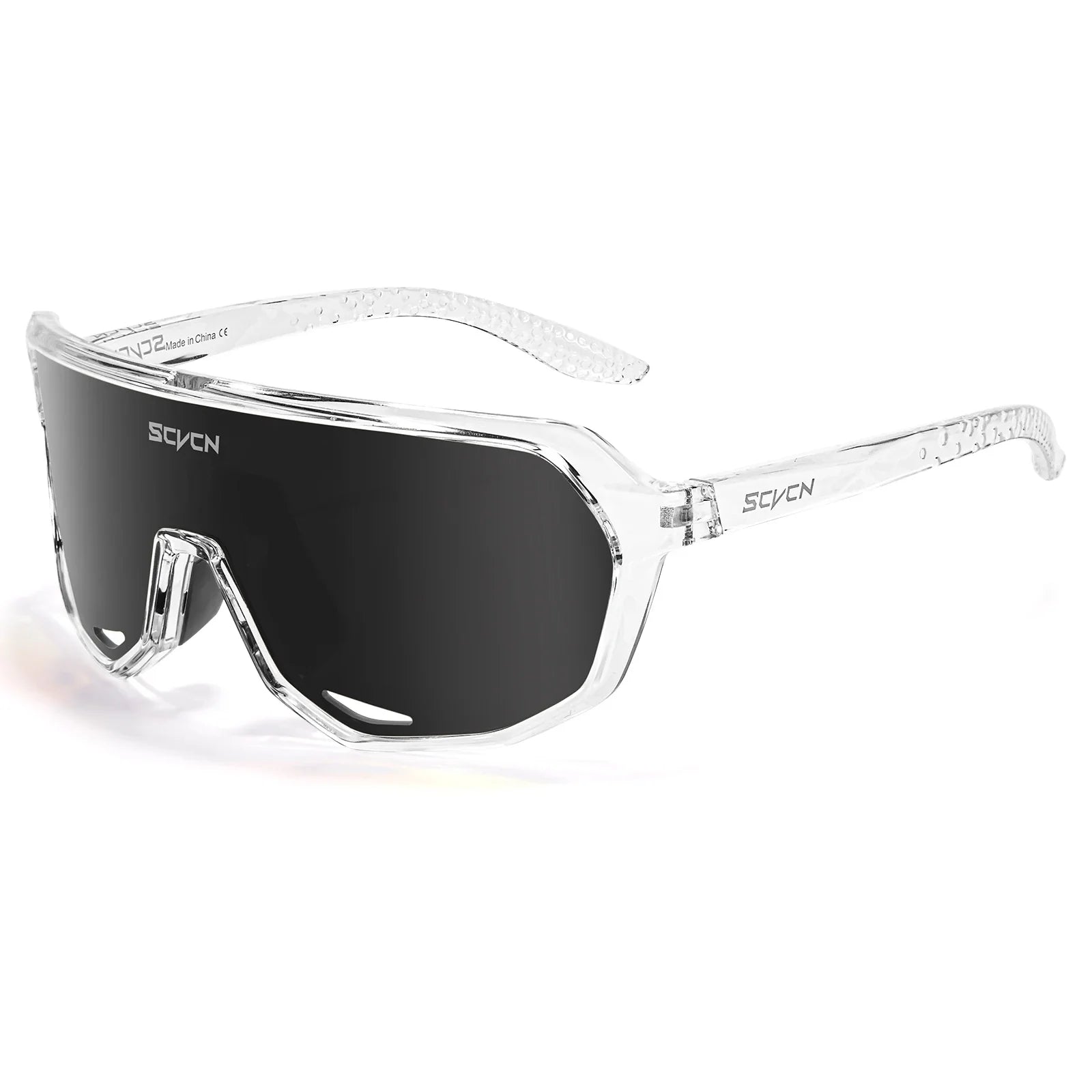 SCVCN Men Cycling Glasses Photochromic Sunglasses for Mountain Bike Road Bicycle Eyewear Pock Cycle Goggles UV400 Polarized MTB