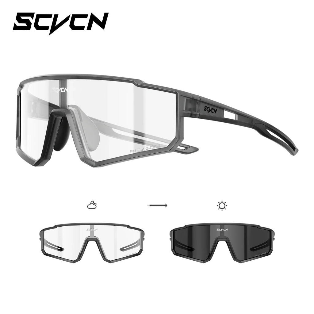 SCVCN Motocross Goggles Glasses Motorcycle Sunglasses Men MTB Mask Windproof Protection Skiing Cycling Pickleball Off-Road Sport