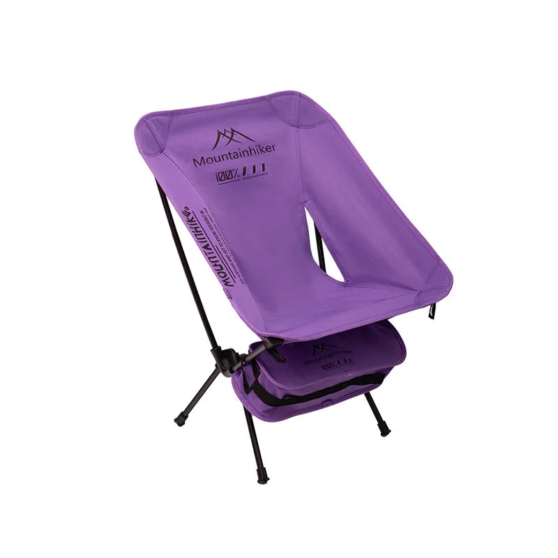 Foldable Camping Chairs Set Lightweight Folding Chair Ultralight Backpacking Moon Chairs for Garden Picnic Beach Fishing