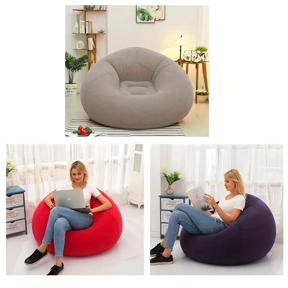 Versatile 1-Piece Folding Charging Chair – Soft, Durable, Indoor/Outdoor, Easy Storage. Perfect for home, garden, or travel!