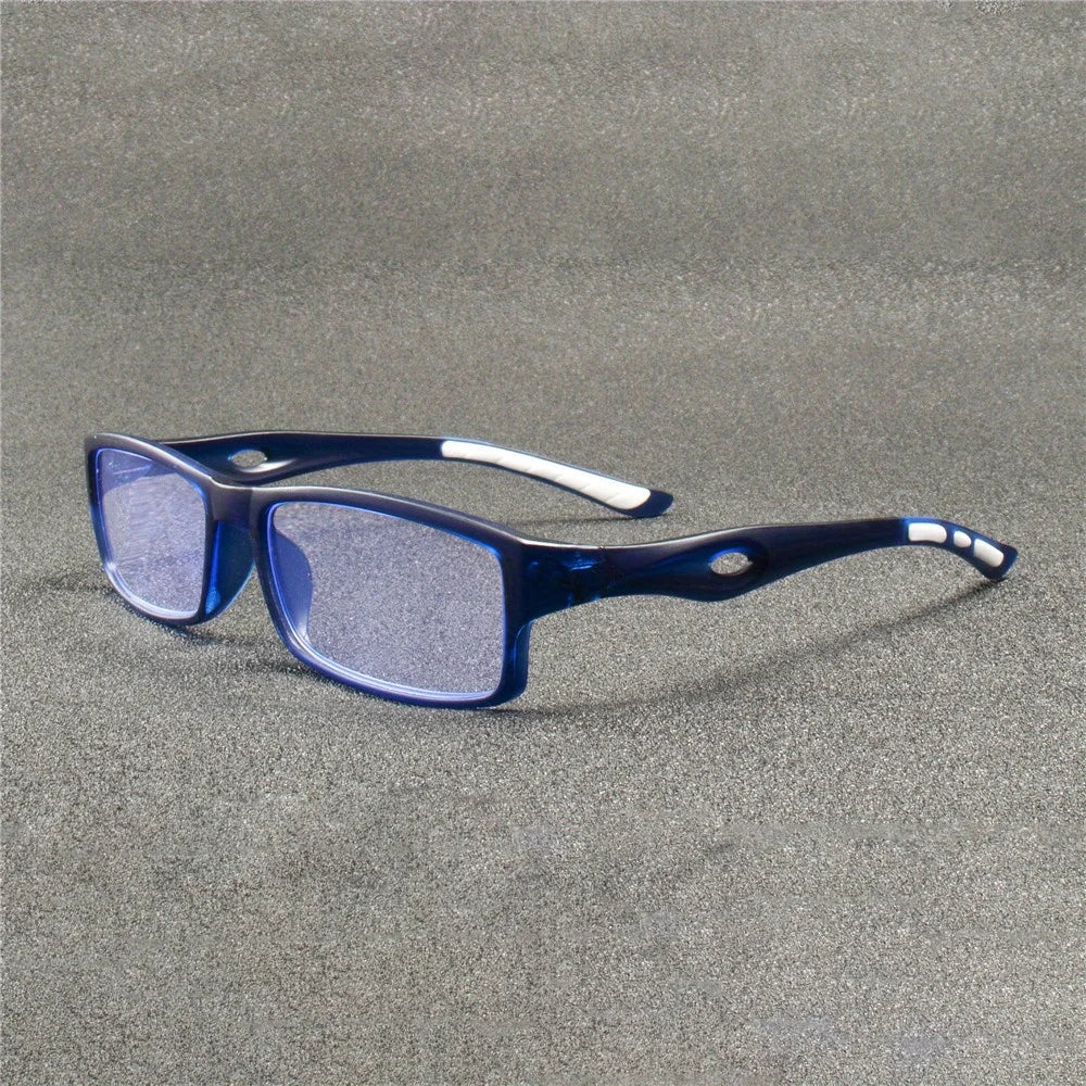 10 Pairs of Square Reading Glasses, Unisex Retro Fashion Style, Suitable for Both Sports and Casual Daily Wear