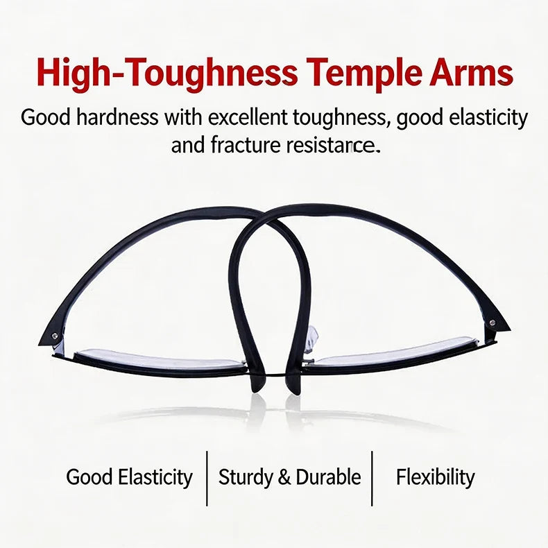 Anti Blue Light Progressive Multifocus Photochromic Reading Glasses, Dual Focus Near Far Vision Variable Focus Presbyopic Glasse
