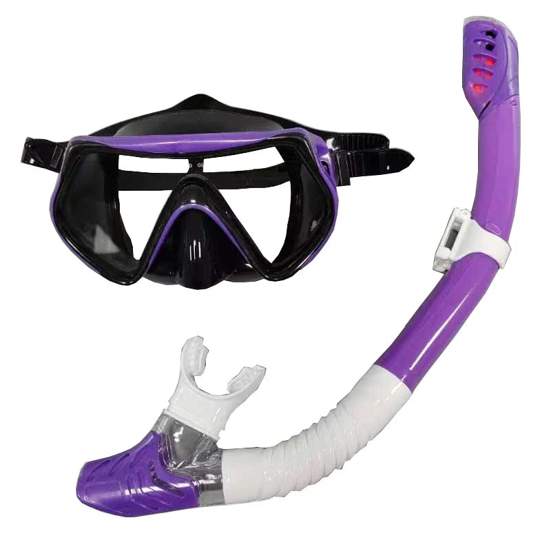Professional Scuba Diving Mask Snorkeling Suit Adult Silicone Skirt Anti-Fog Goggles Swimming Equipment