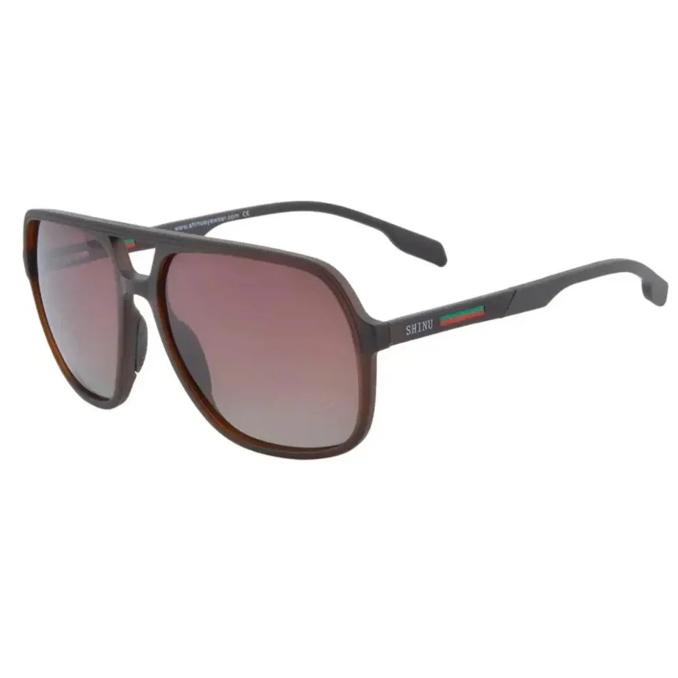 Men Sunglasses Polarized Tr90  Vintage Anti-Uv Driving  Black Goggles Eyewear Rectangle Shades Sun Glassed For Men Custom
