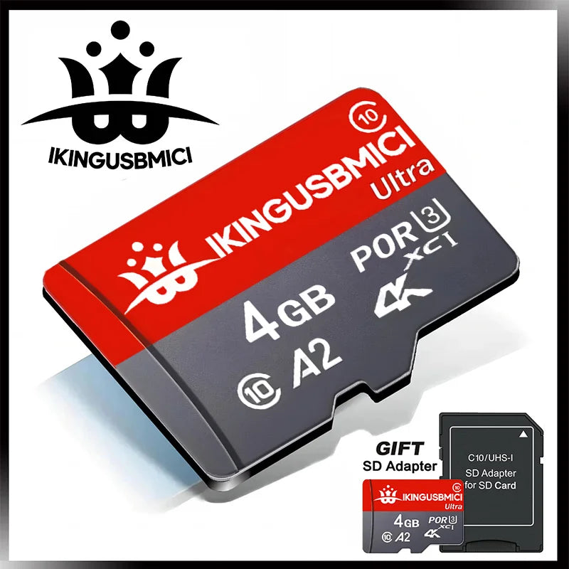 Flash Memory Card U3 32-64-128-256-512gb Original Camera Micro Memory High Speed Class 10 Quality Durable Premium High Quality