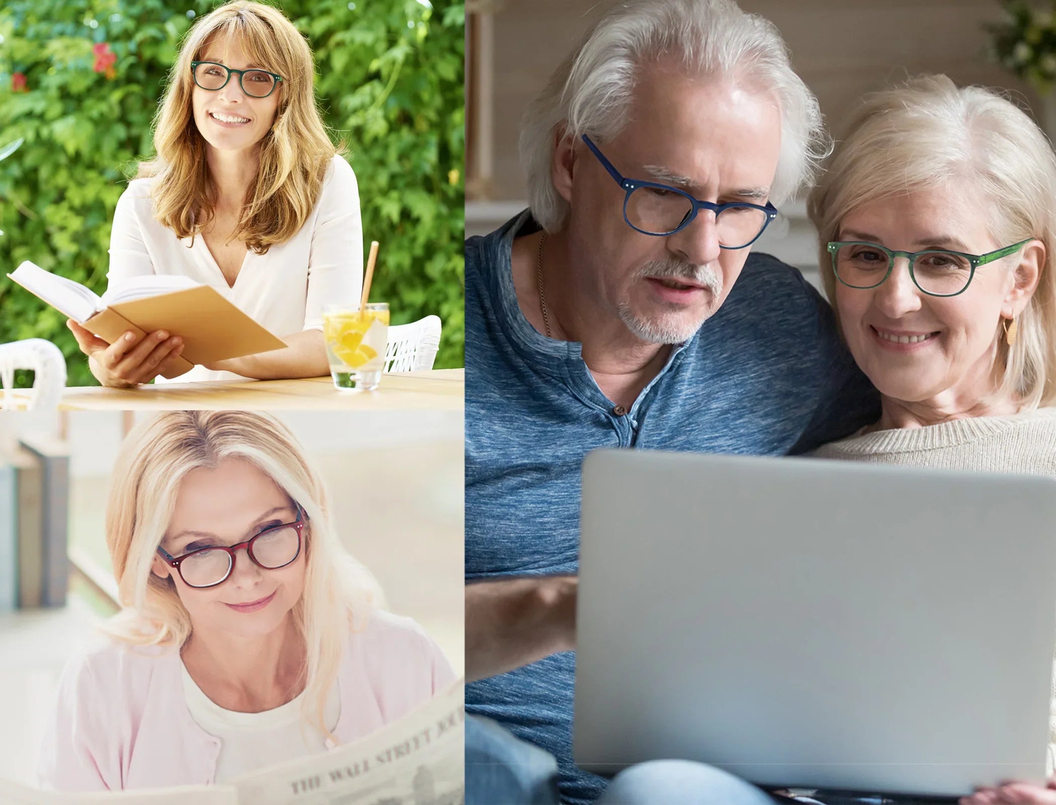MODFANS Wood Look Reading Glasses Men Women Round Sun Readers Eyeglasses Frame Vintage Spring Hinge with Diopter +0.5 to +5.0