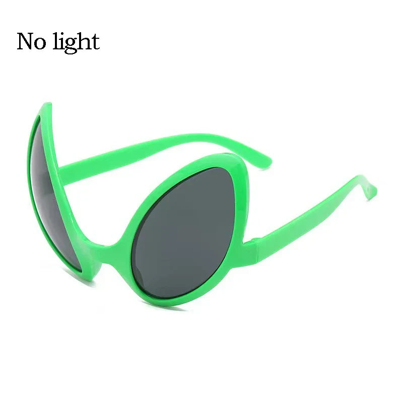 Glowing Glasses for Night Club Performers LED Glasses Party Dancing Rave Christmas 6V Led Futuristic Soldier Glasses Neon Lights