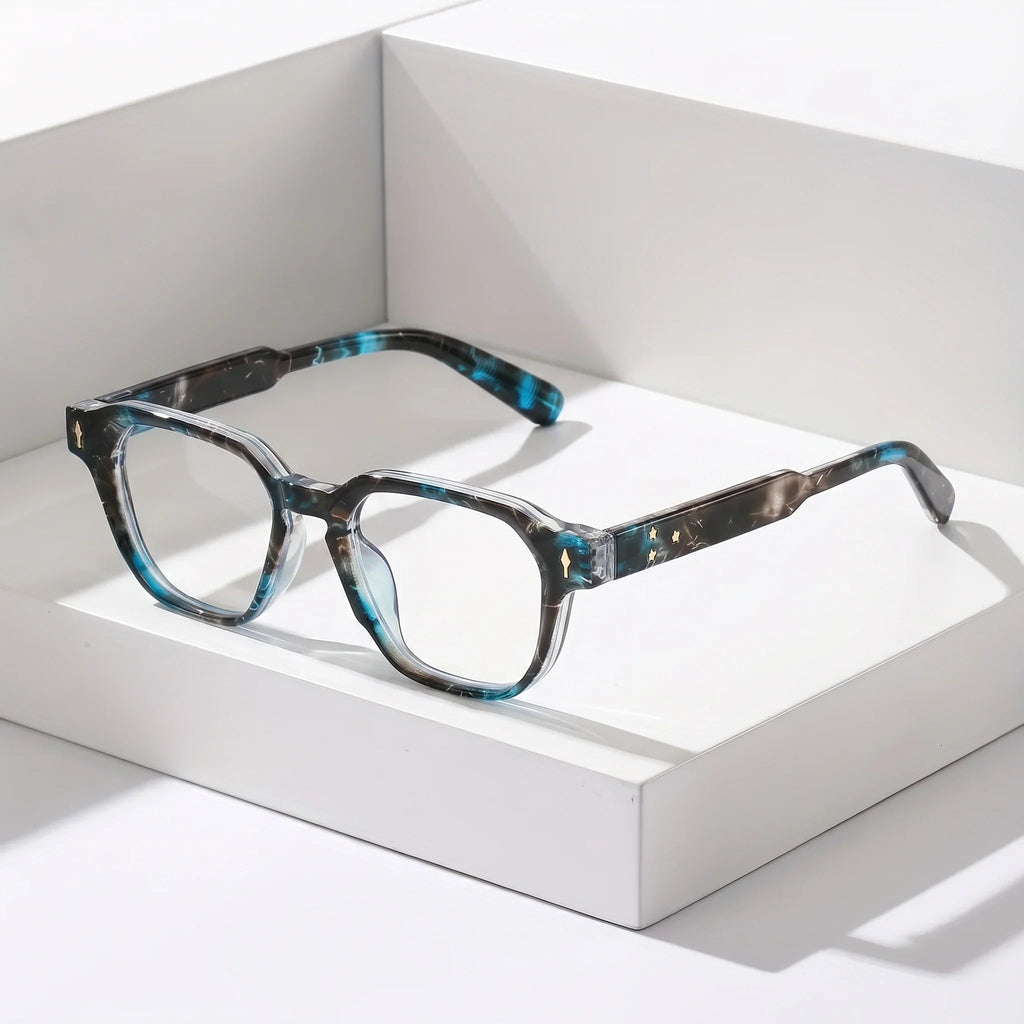 Retro Square Reading Glasses, Available In Multiple Degrees For Both Men's And Women's Business Reading, Simple Daily Casual