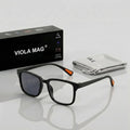 VIOLA MAG Color-changing Reading Glasses, Sporty Style, Unisex, Gradient Light Adaptive Square Reading Glasses, UV Protection An