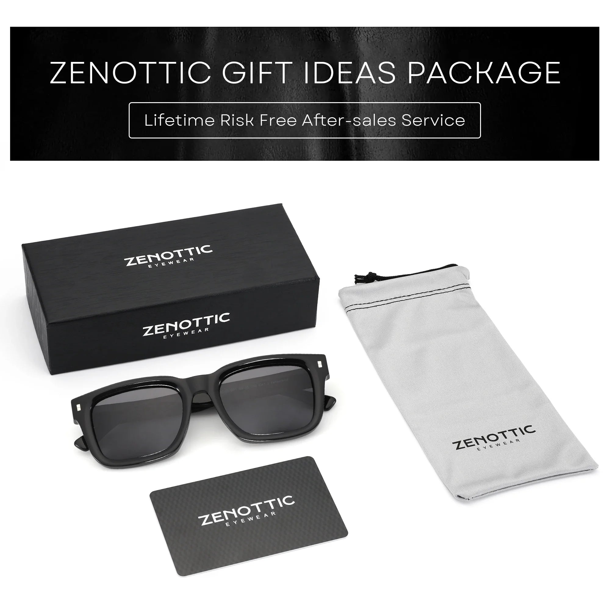 Z 2026 Trend Square Polarized Sunglasses Handmade Acetate Sun Glasses Fashion Patchwork Shades ZS6240