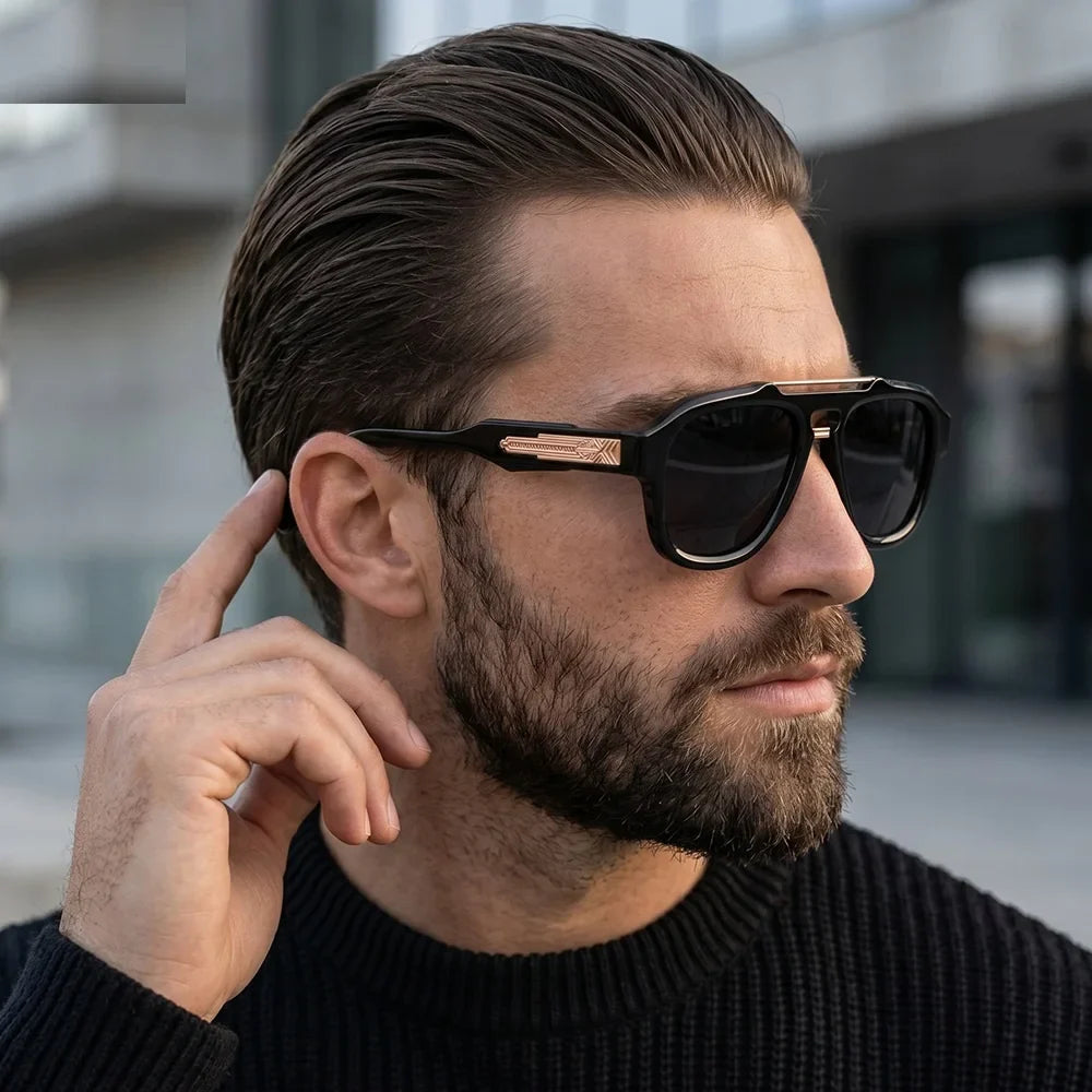 New Pilot Sunglasses Women Retro Oval Men Shades Brand Female Luxury Sun Glasses Vintage Fashion Oculos De Sol Feminino UV400