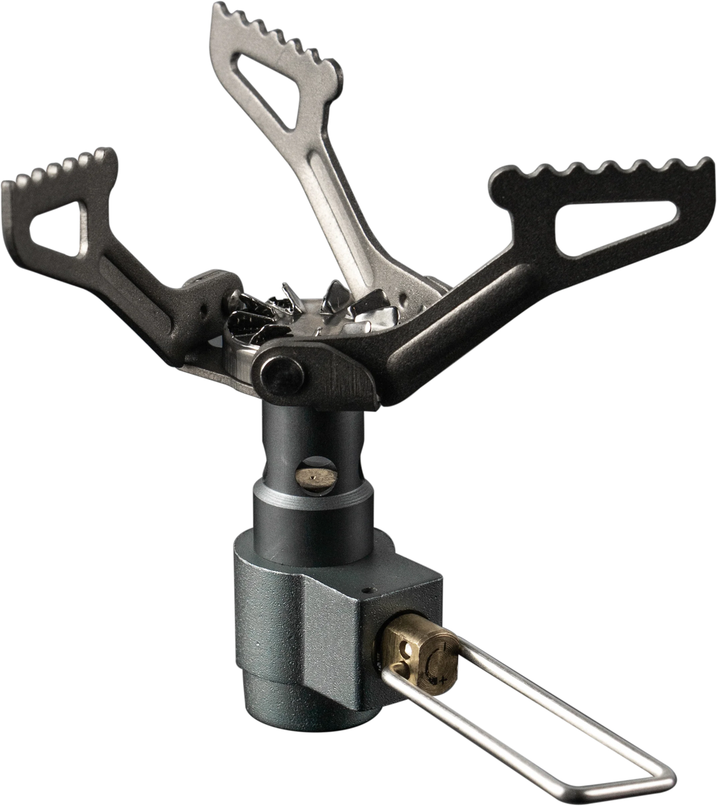 BRS-3000T Titanium Mini Camping Gas Burners 25g One-Piece Pocket Stove Outdooor Hiking Folding Cooking Furnace Portable ﻿