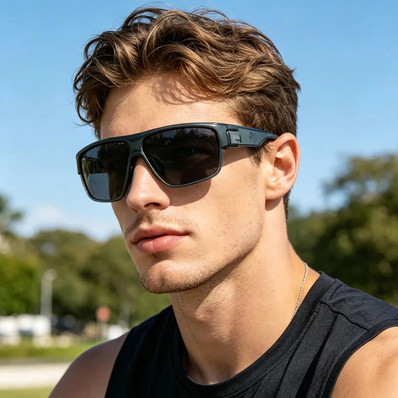 Fit Over Polarized Sunglasses for Men Women, Wrap Around UV400 Protection Eyewear for Driving & Outdoor Use