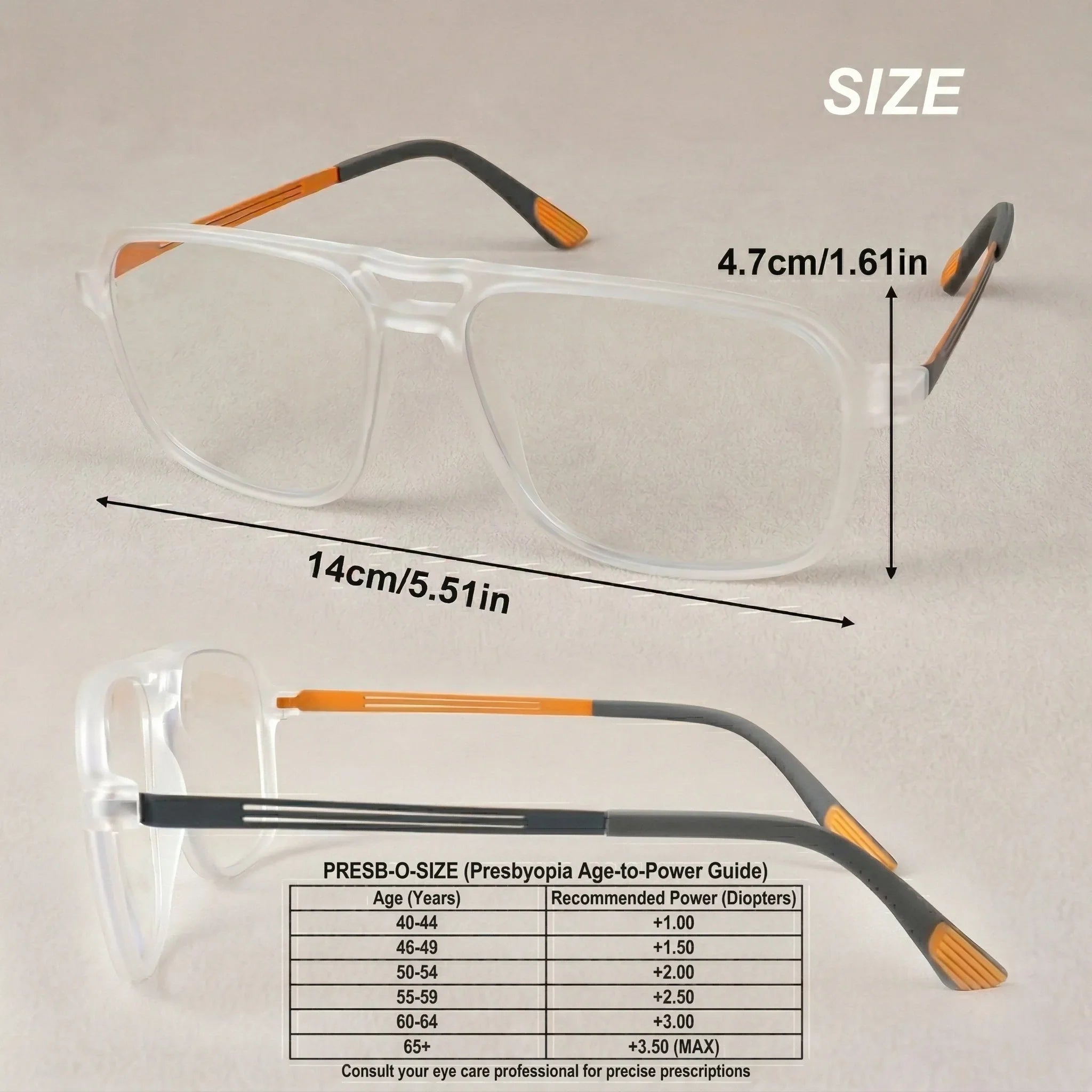 Men Women Square Reading Glasses Ultralight Classic Large Frames Luxury Designer Brand Eyewear Comfortable Wear Stylish Glasses