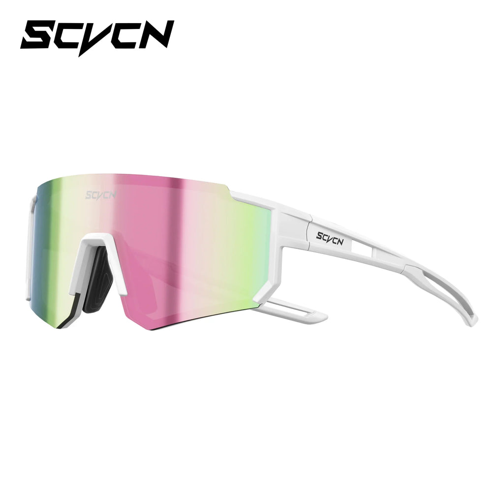 SCVCN Children's Polarized Photochromic Cycling Sunglasses Outdoor Running Glasses Boy Girl 6-14 Years Glasses Kids UV400