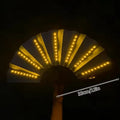 Glow Folding Led Fan Led Glasses Dancing Light Fan Night Show Halloween Christmas Rave Festival Accessories Glow Party Supplies