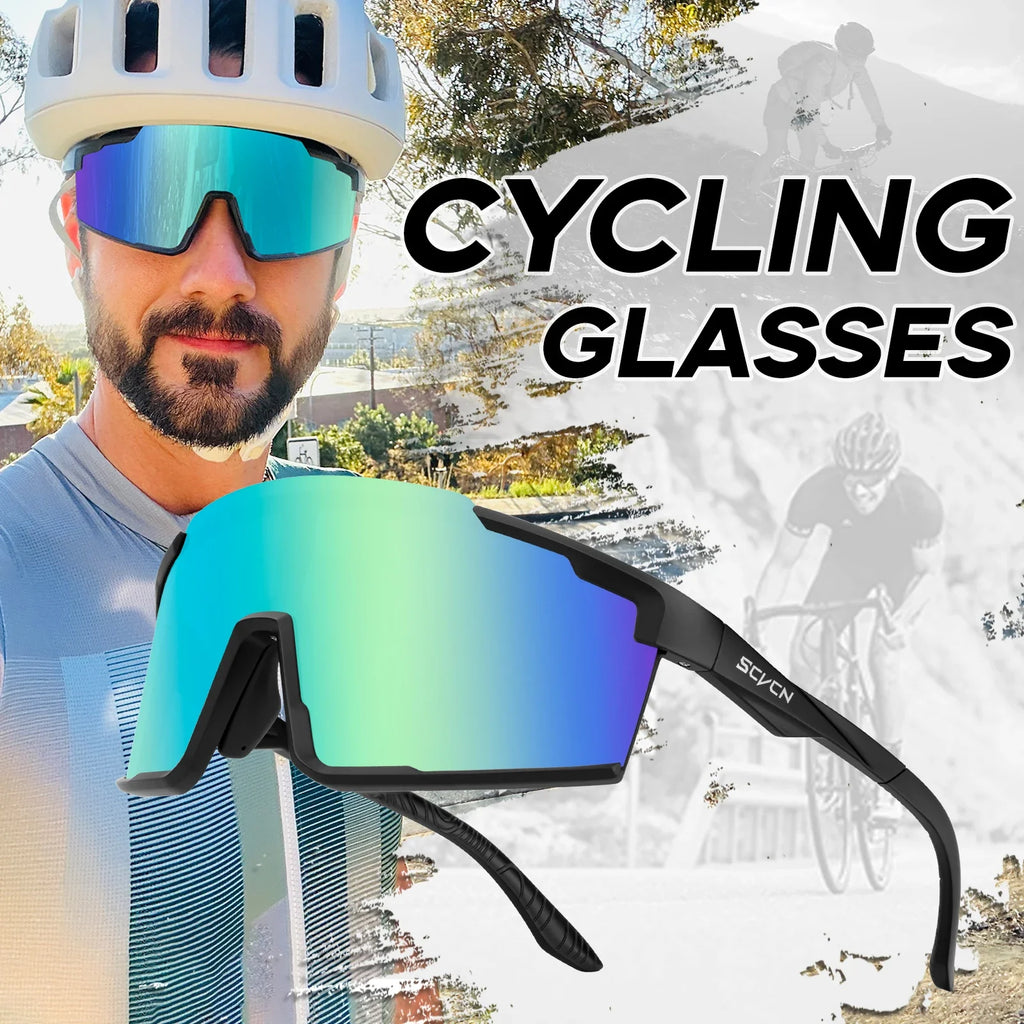 New Bicycle Glasses Outdoor Sports Running Sunglasses Road MTB Cycling Goggles Men Women Bike UV400 Eyewear Cycle Equipment