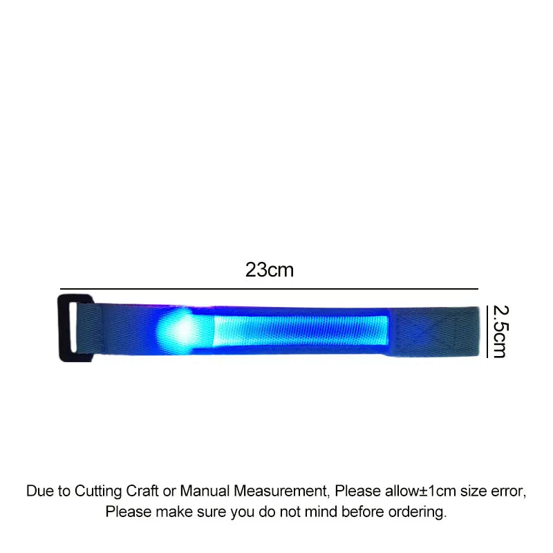 YOMDID Led Luminous Bracelet Concert Party Bar Luminous Bracelet LED Luminous Sports Wrist Strap Perform Bar Party Supplies