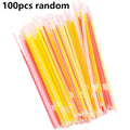 10/20/50/100pcs Glow Sticks Party Light Sticks DIY Bracelets Concerts Raves Neon Party Supplies Festivals Night Activities JXB