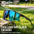 SCVCN Hiking Eyewear Women UV400 Photochromic Bike Riding Sunglasses Outdoor Men Sports MTB Goggles Running Climbing Hydrophobic