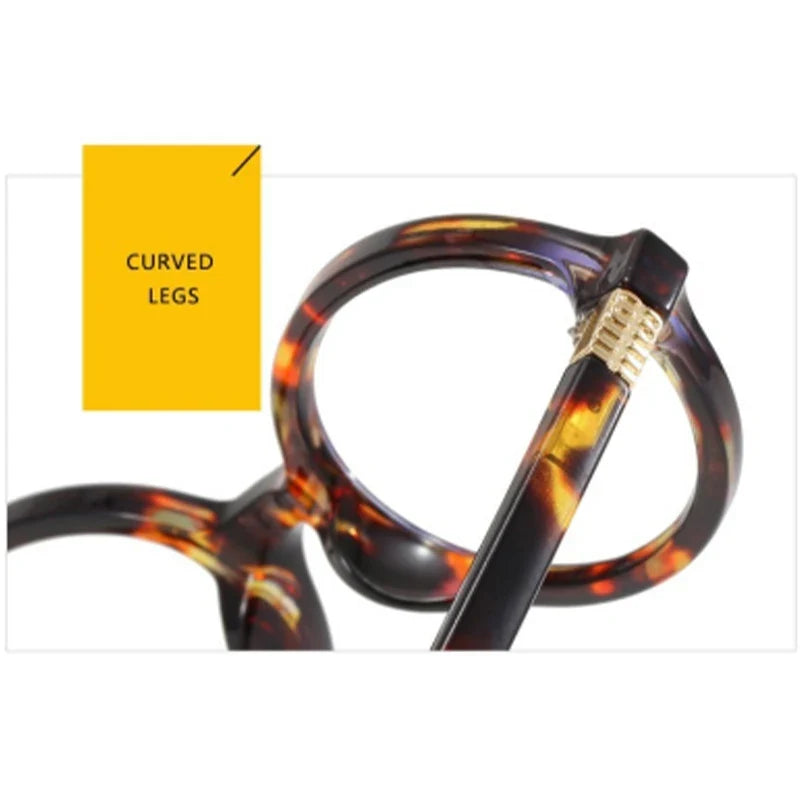 Unisex Oval Vintage Fashion Presbyopic Reading Glasses Anti Blue Light Blocking Readers Eyeglasses for  Women