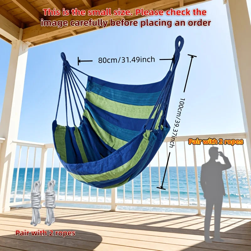 Comfortable Pressure Relieving Hanging Hammock Chair Leisure Lazy Chair For Patio Park Camping Universal Use