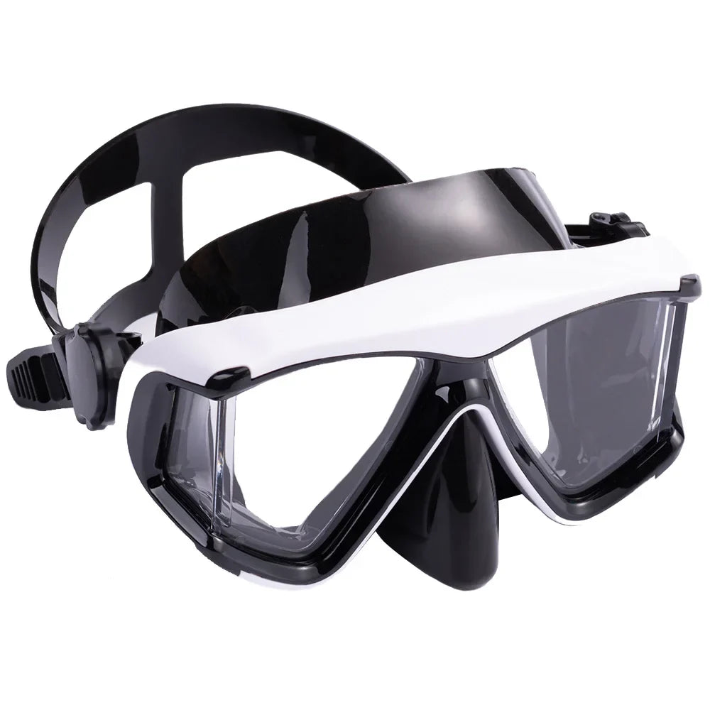 Optical Myopia Snorkel Diving Mask Swimming Goggles Nearsighted Short Sighted Gear Panoramic Wide View Adult Youth -1.0To-6.0
