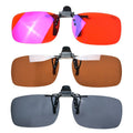 Anti Blue Light Lenses Clip On Red Lenses Better Sleep Clip On Orange Lens For Gaming Or Working Yellow Driving Lens Polarized