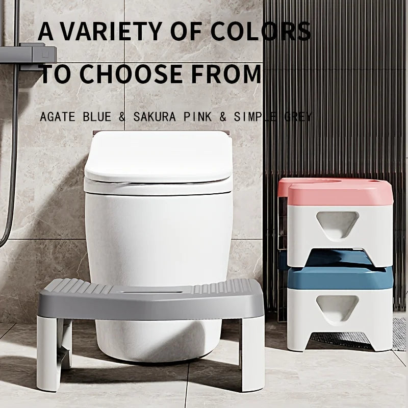 Home Thick Toilet Squat Step Stool Anti Slip Foot Rest For Adult Children Pregnant Women Bathroom Foot Pedal Stool