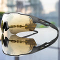 SCVCN Outdoor Bicycle Photochromic Glasses Men Cycling Glasses Polarized Cycle Sunglasses MTB UV400 Goggles Woman Bike Eyewear