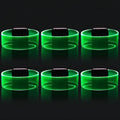 6-60Pcs LED Bracelets for Party Glow in The Dark Flashing Wristband 3 Modes Adjustable Light Up Armband for Wedding Party Favors