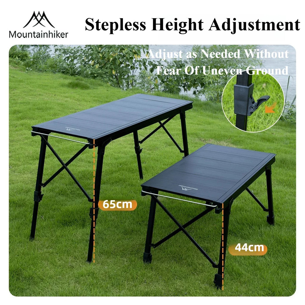 Mountainhiker Camping Folding Lift Removable Multi Unit IGT Table Gas Stove Portable Camp BBQ Grill Table Outdoor Picnic table