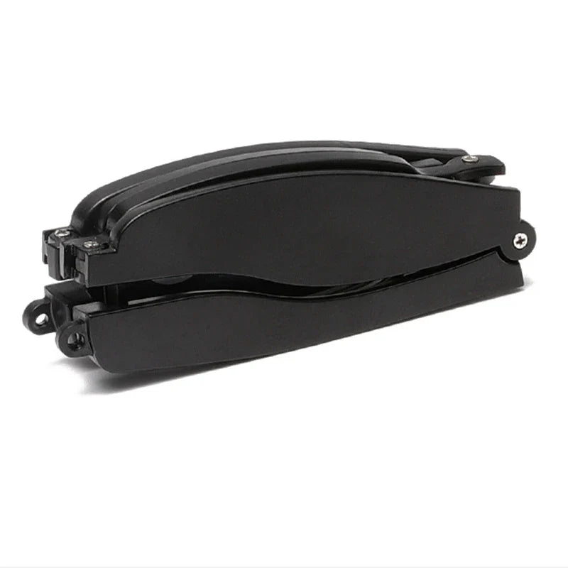 Anti blue light reading glasses, foldable and portable with leather cover, high-definition resin reading glasses