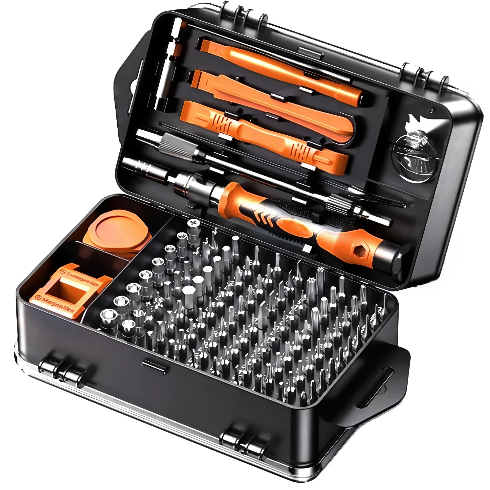 Upgraded 115 in 1 Screwdriver Set High Hardness Strong Magnetic Multifunctional Full Disassembly Tools with Special Shape Bits