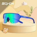 SCVCN Children Cycling Sunglasses Outdoor Road MTB Bike Eyewear Teenager Girls Boy Hiking Running Glasses Sports UV400 Goggles