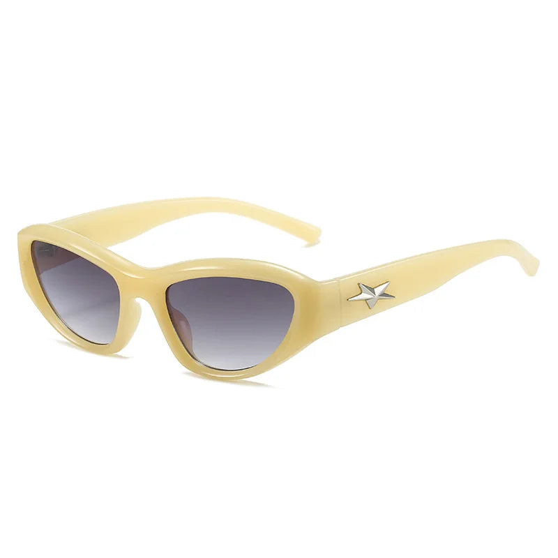 2025 New Cat Eye Sunglasses Women Fashion Vintage Female Shades Designer Luxury Sun Glasses UV400 Eyewear Oculos Gafas De Sol