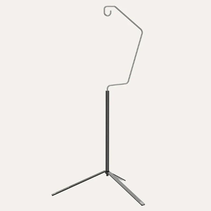 TARKA Ultralight Lantern Stand Tabletop Hanger Light Holder Folding Detachable Outdoor Portable Lightweight Tripod Light Stand