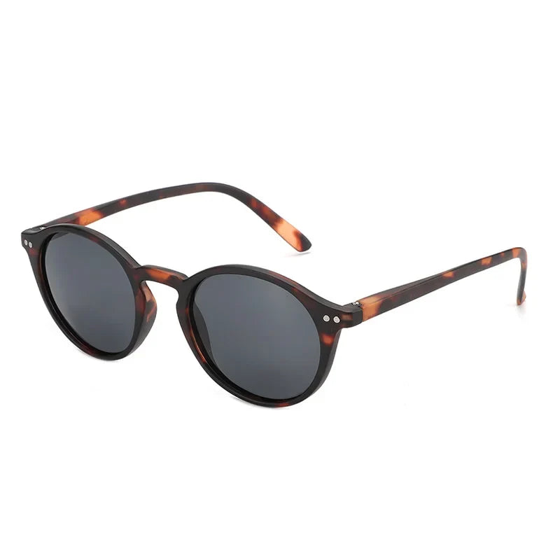 ZENOTTIC 2 Pack Polarized Sunglasses for Women Men Vintage Round and Square Frame UV Protection Shades Driving Sun Glasses