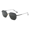 ZENOTTIC Hexagon Polarized Retro Sunglasses for Men Women-Vintage Metal Frame Design UV Protection Trendy Fashion Shades