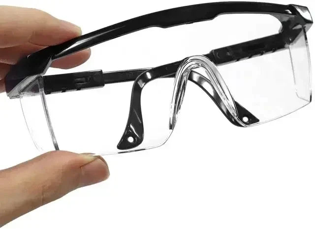 2Pcs Anti-Splash Work Safety Glasses Eye Protecting Lab Goggles Protective Industrial Wind Dust Proof Goggles Cycling Glasses