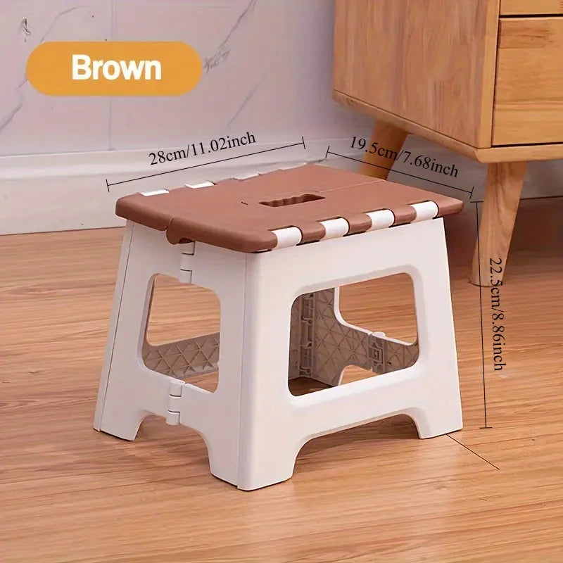 Folding Office Stool: Portable, sturdy & space-saving. Fashionable for home/office. Top 10 choice for desk!