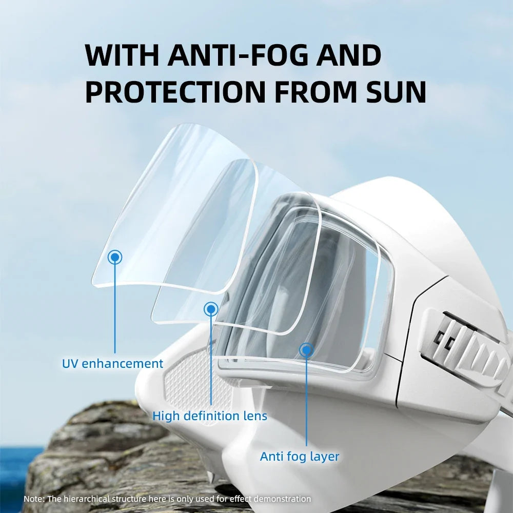 New Multi-Style Adult Scuba Diving Mask Swimming Goggles Scuba Snorkel Silicone HD Anti-Fog Tempered Glass Diving Goggles Gifts