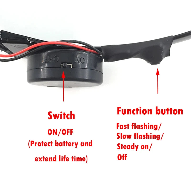 Cyberpunk Futuristic Luminous Glasses Rave Cyber light up Goggles LED glowing visor glasses for EDM music show props