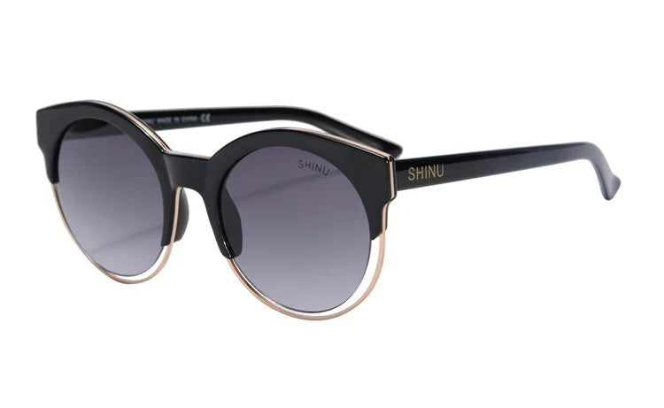 Trendy sunglasses woman luxury 2026 TR90 Frame glasses fashion UV400 Protection with Glasses case for outdoor Sunshade glasses