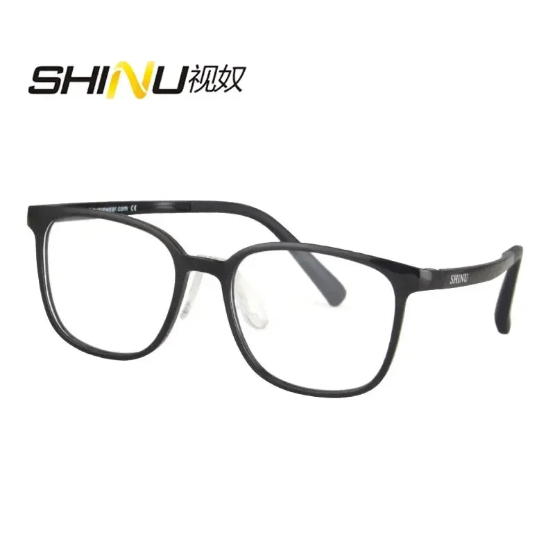 SHINU Children's Glasses 2025 Ppsu Plastic Eyeglasses Blue Light Blocking Computer Lenses Kids Pink Glasses Frame No Diopter