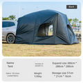 Universal SUV Camping Tent with Spacious Awning Waterproof Car Tent Easy Setup for Backpacking Traveling Outdoors Car Tail Tent