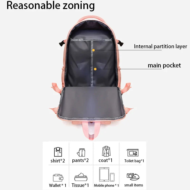Everyday Versatile Water-resistant Laptop Backpack Trendy Unisex Design, Side Pockets for Water Bottle and Small Accessories