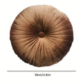 9 colors optional, round throw pillow cushion, soft and comfortable, living room bedroom sofa waist cushion thickened